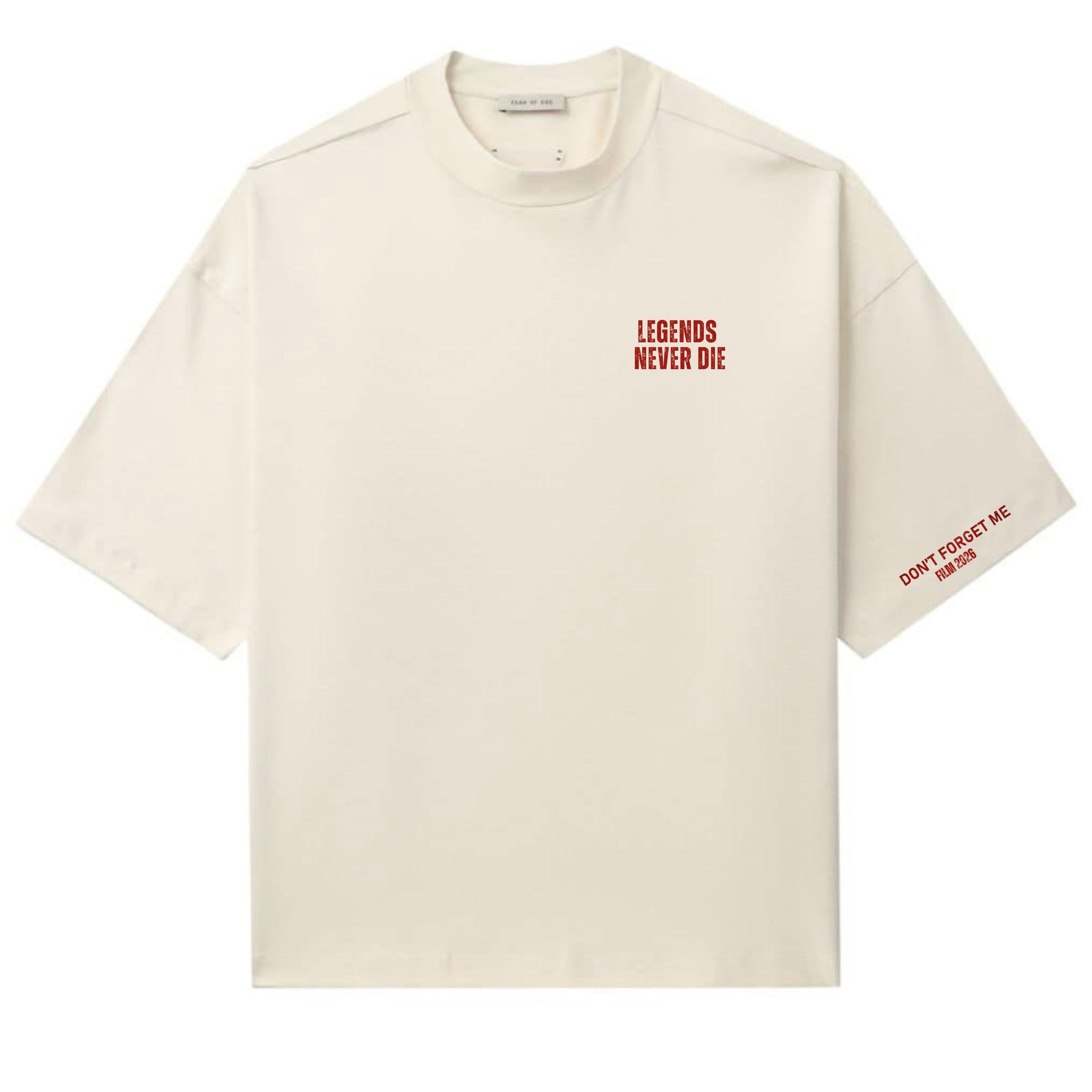 DFGM T-Shirt - Legends Never Die Small - DFGM SHOP