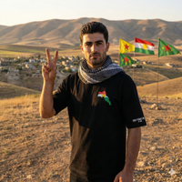 Kurdistan Map Edition (Black) - DFGM SHOP