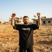 Peshmerga – Typography Edition (Black) - DFGM SHOP