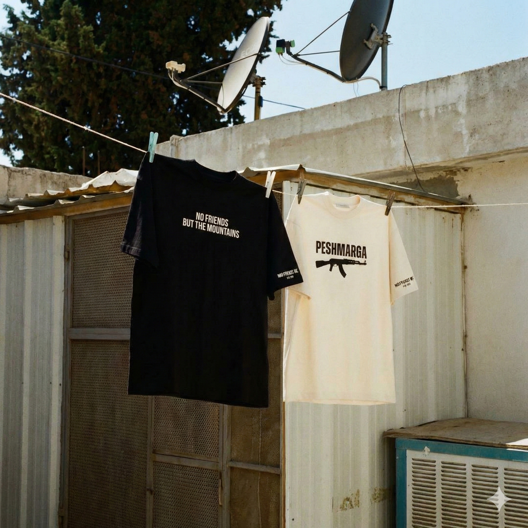 No Friends But the Mountains (Black) - DFGM SHOP