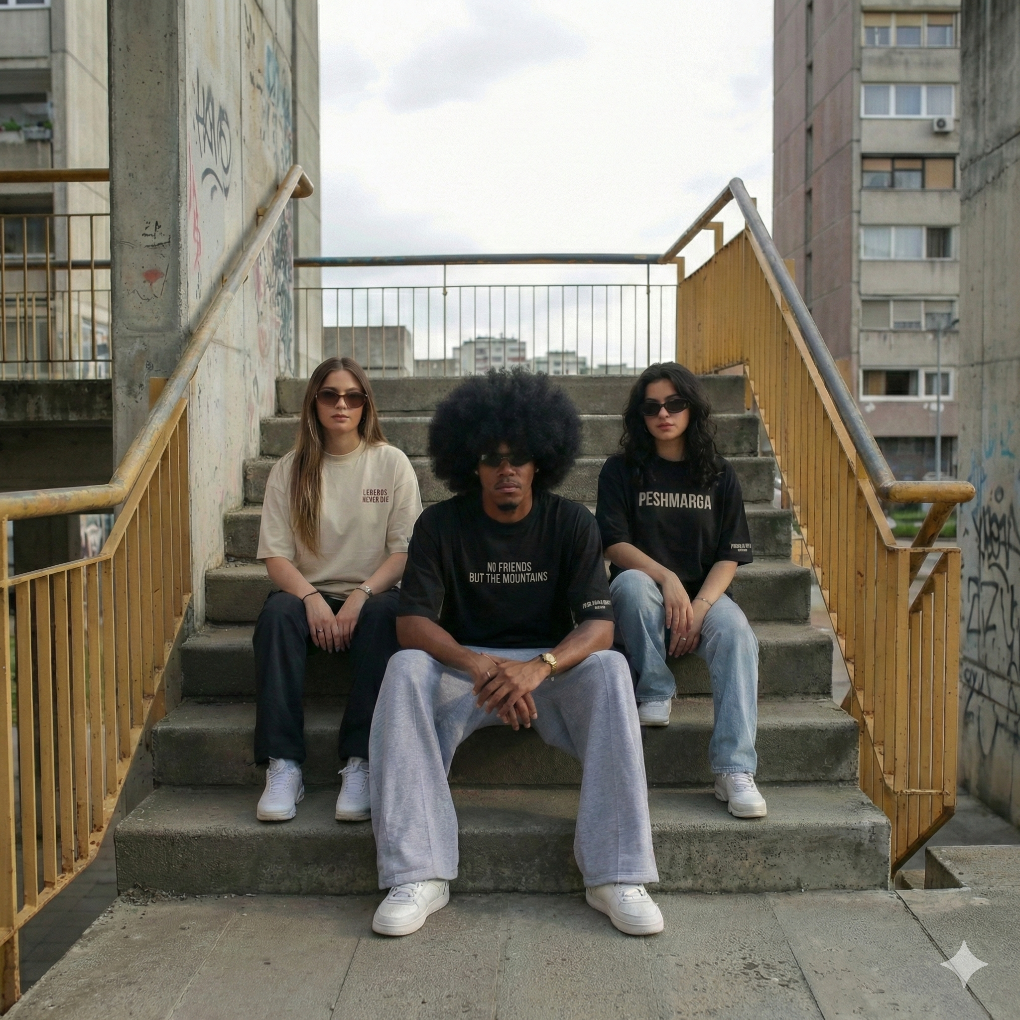 No Friends But the Mountains (Black) - DFGM SHOP