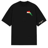 Kurdistan Map Edition (Black) - DFGM SHOP